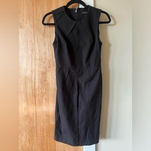Banana Republic Black Business Dress Size 4P